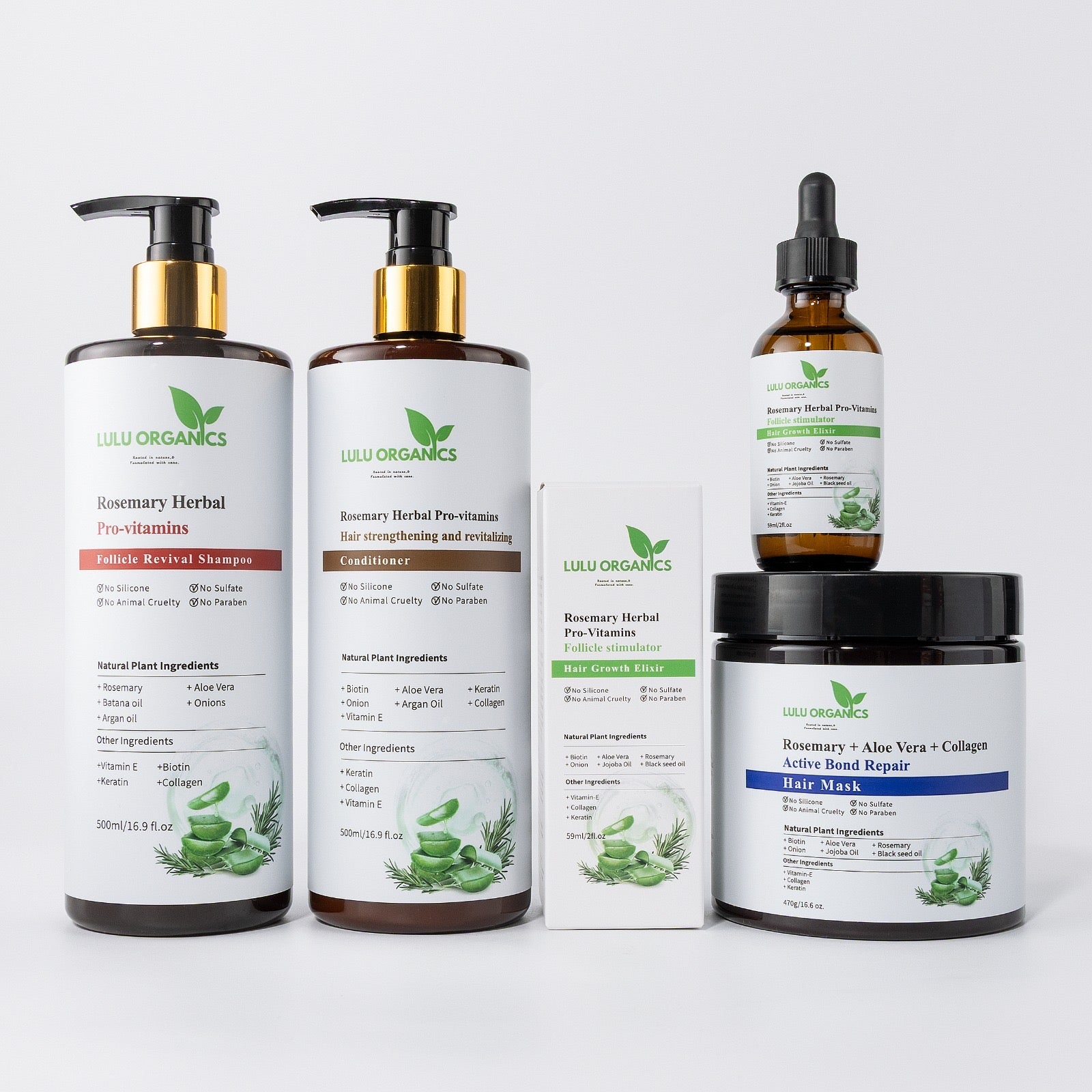 LULU ORGANICS HAIR CARE BUNDLE