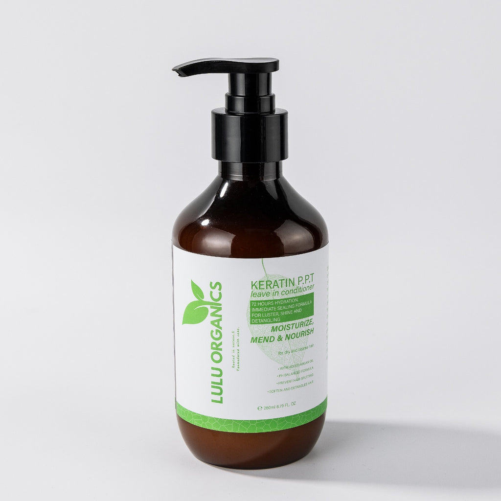 LULU ORGANICS KERATIN PPT LEAVE IN CONDITIONER